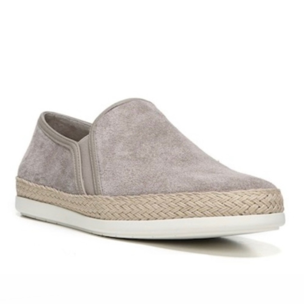 VINCE Light Wood Smoke Acker Slip-On Sneaker Size 7